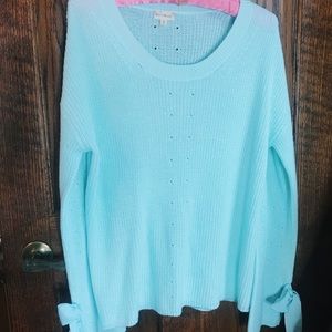 NEW (never worn) Blue Knit Sweater